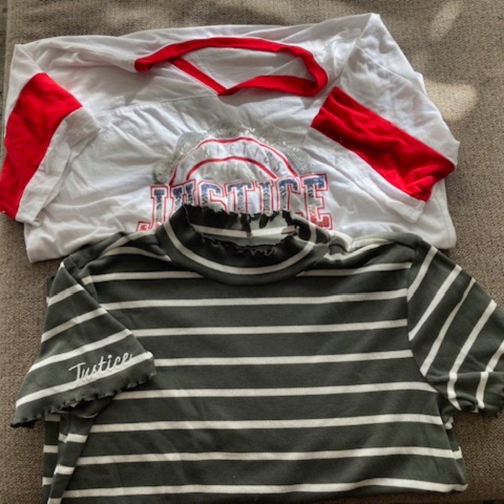Girls / Justice Tops Set/  18-20 plus